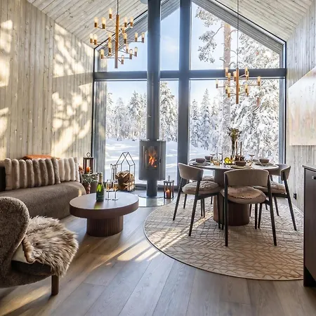 North Amber By In Lapland بيت للعطل